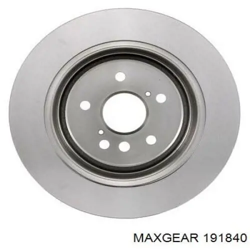 Гальмівні диски 191840 Maxgear