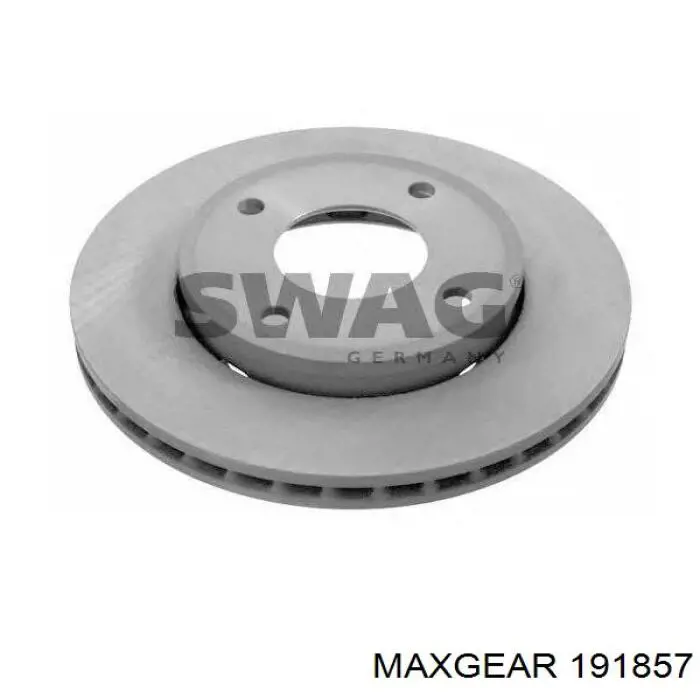 Гальмівні диски передні 191857 Maxgear