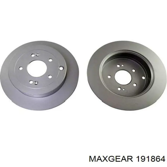 Диск гальмівний задній Maxgear 191864