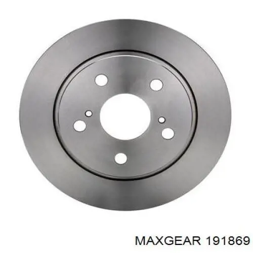 191869 Maxgear диск гальмівний задній