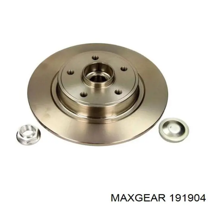 191904 Maxgear диск гальмівний задній