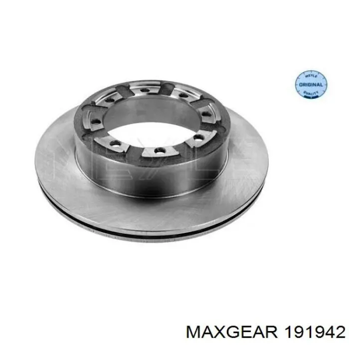 191942 Maxgear диск гальмівний задній