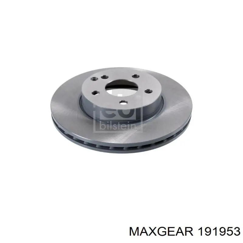 191953 Maxgear диск гальмівний передній
