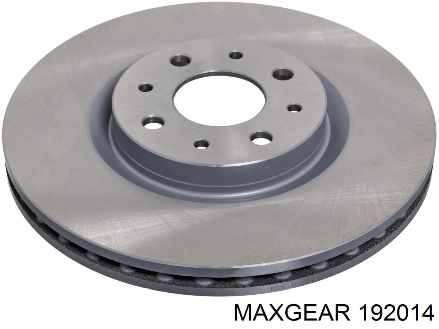192014 Maxgear диск гальмівний передній