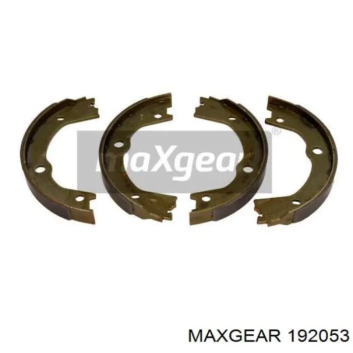 Колодки ручника/стоянкового гальма 192053 Maxgear