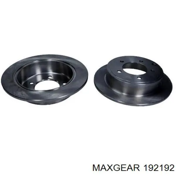 Купити 192192 Maxgear Диск заднього гальма