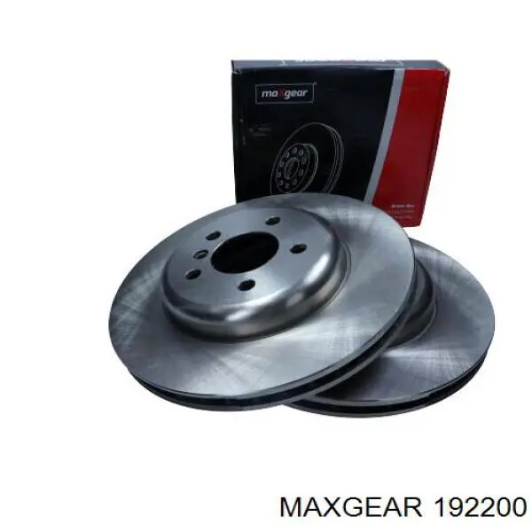 Диск гальмівний передній 192200 Maxgear