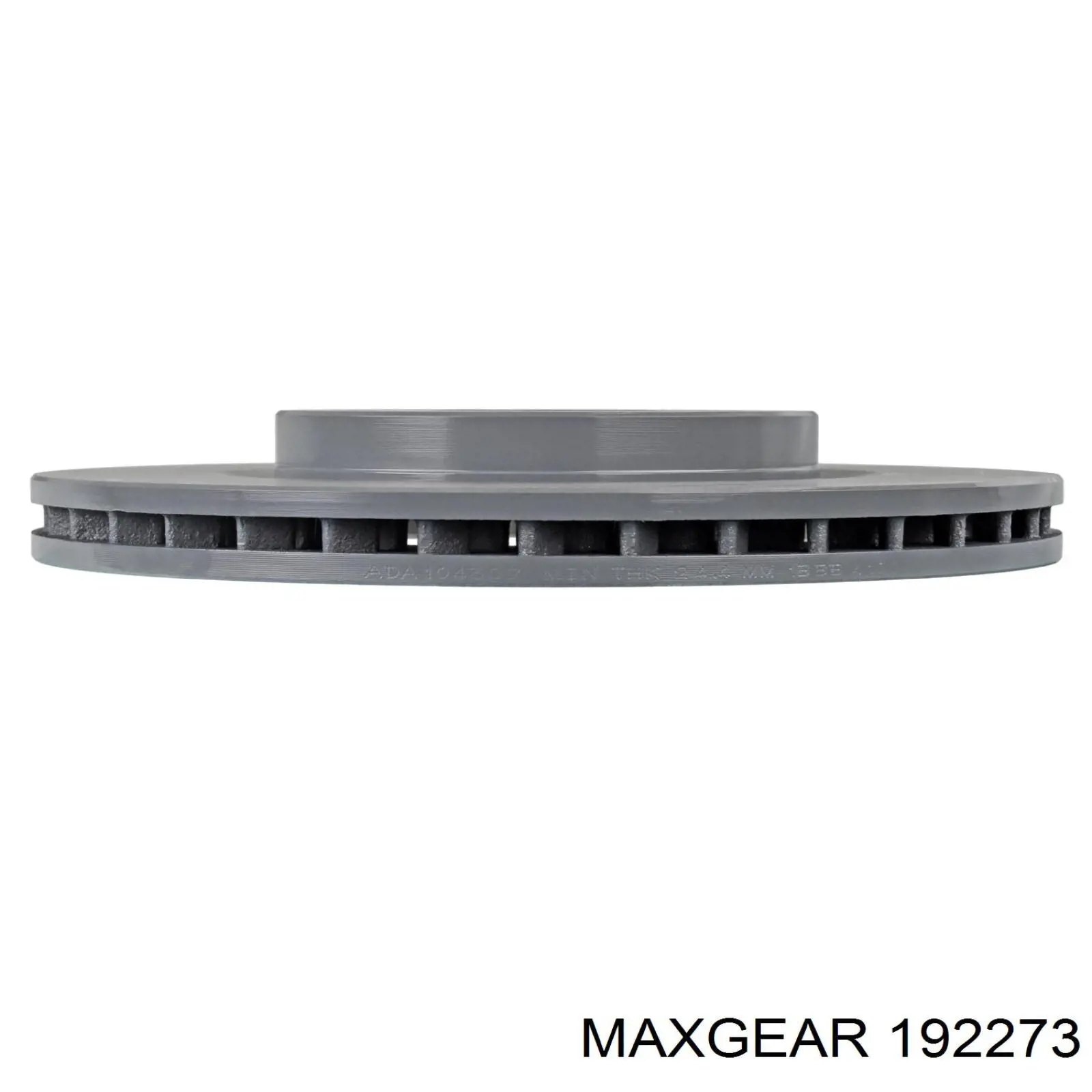 Гальмівні диски передні 192273 Maxgear