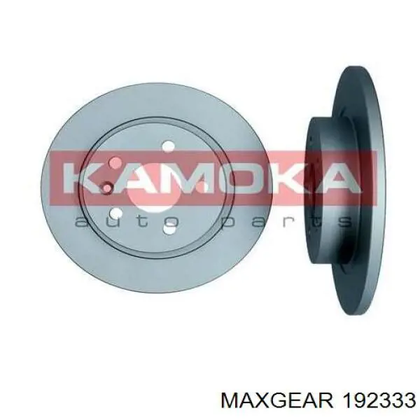 Гальмівні диски 192333 Maxgear
