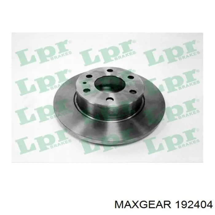 Купити 192404 Maxgear Диск заднього гальма