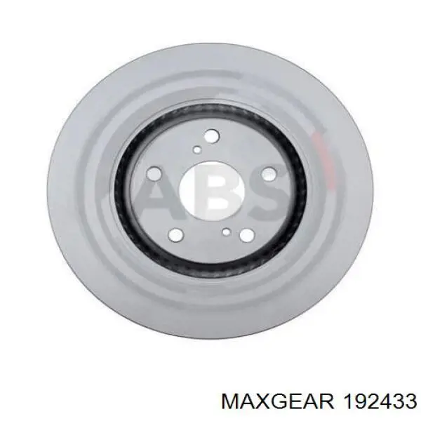 Диск гальмівний передній 192433 Maxgear