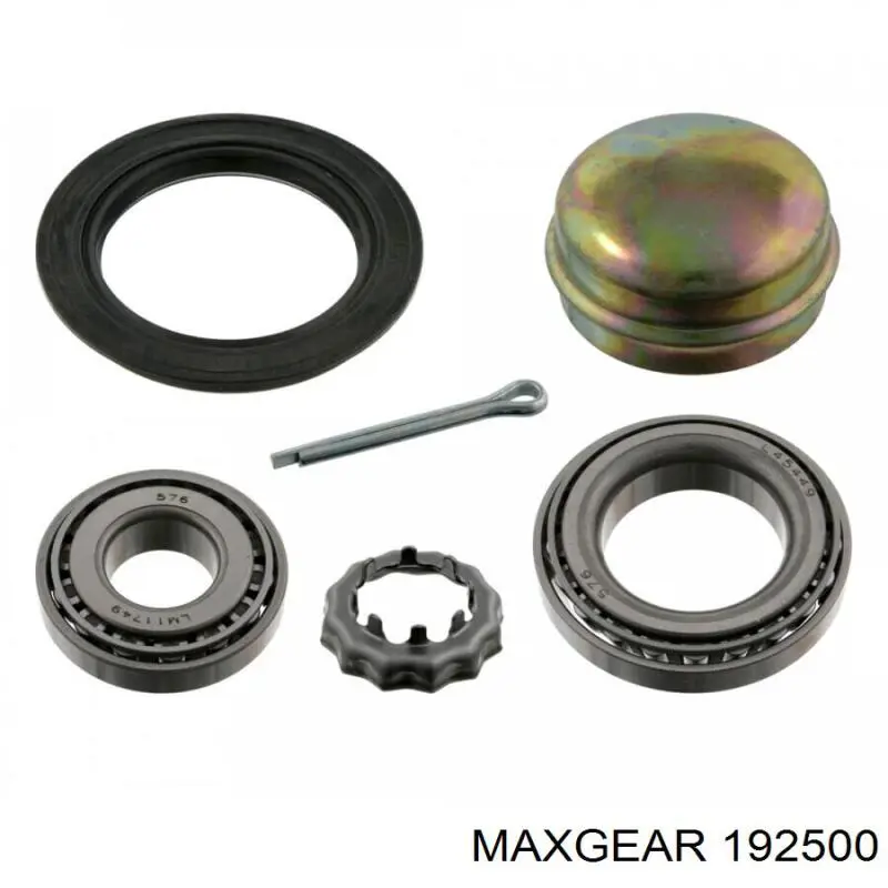 Диск гальмівний задній 192500 Maxgear