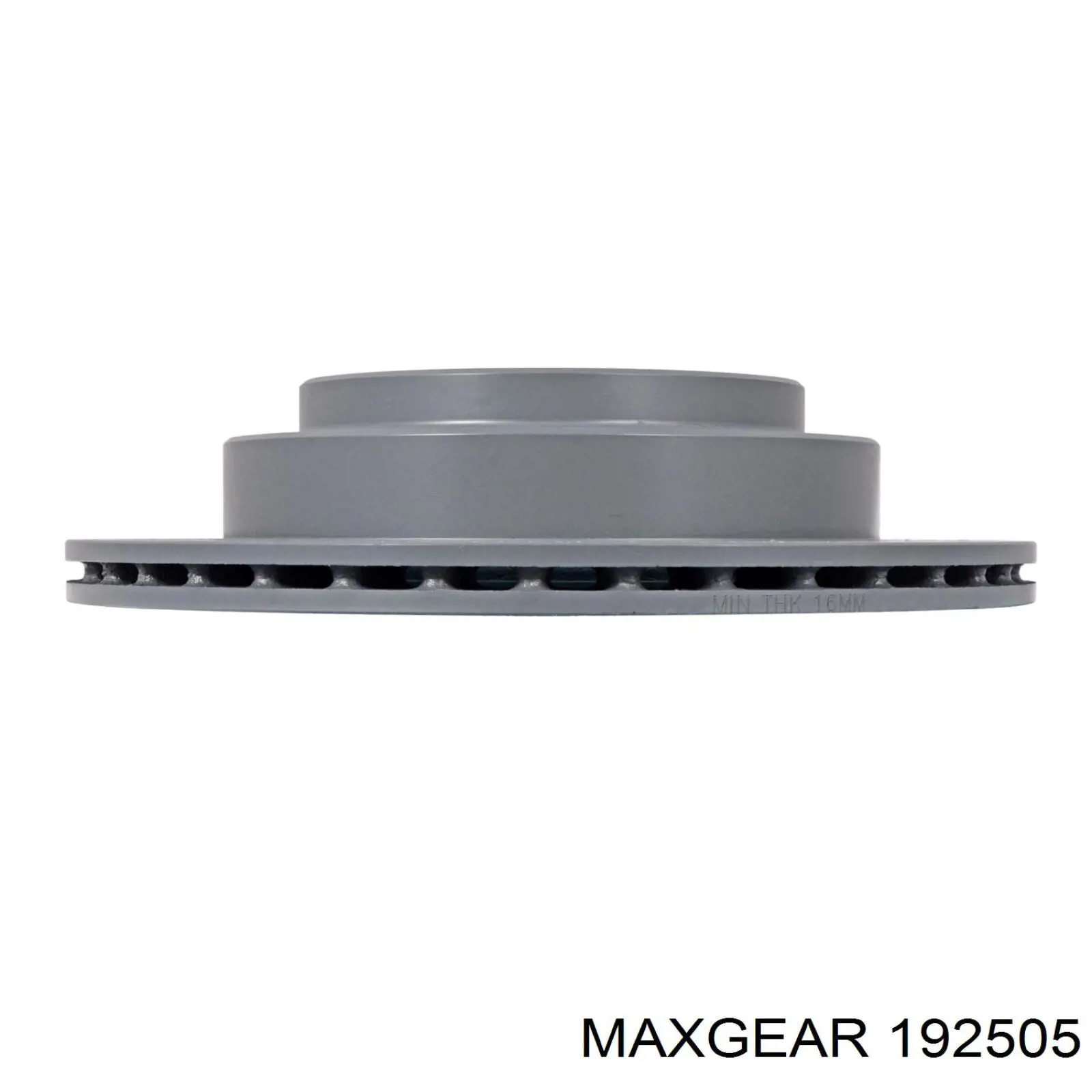 192505 Maxgear Гальмо дискове переднє