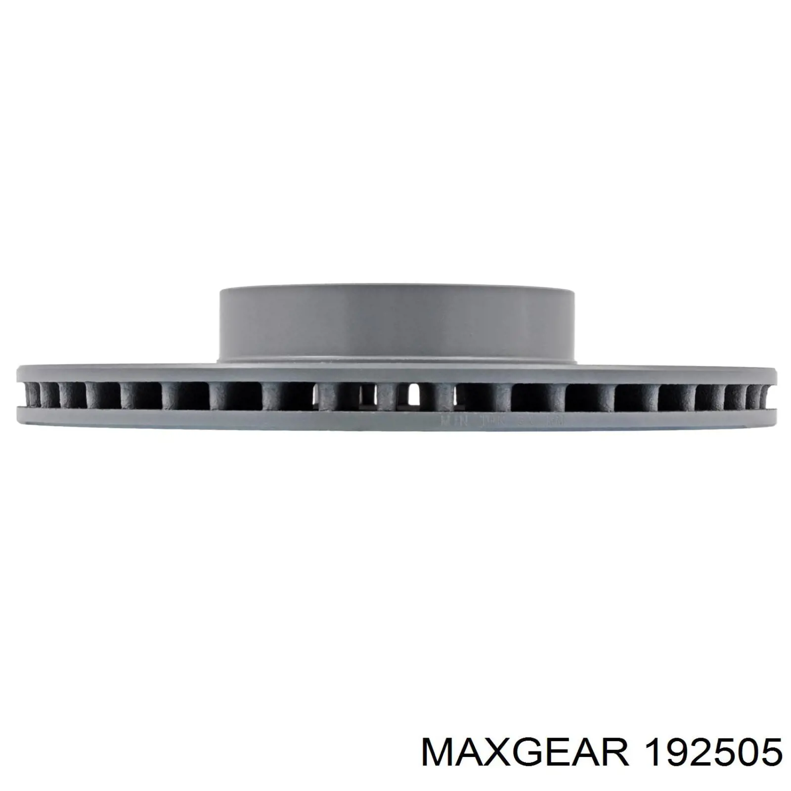 Гальмівні диски передні 192505 Maxgear
