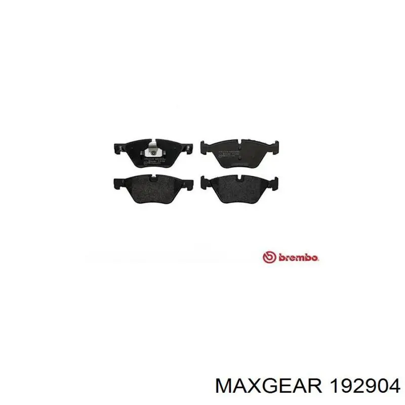 Купити 192904 Maxgear Колодки гальмівні передні, дискові