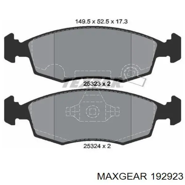 Гальмівні колодки Jurid/Bendix BPD1018 ціна, від 30.54 USD