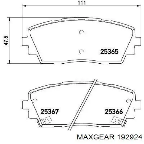  192924 Maxgear