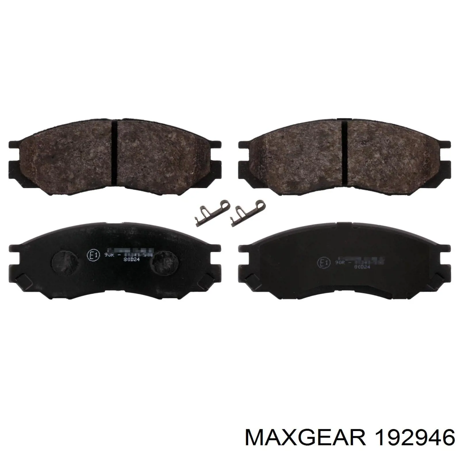 Купити 192946 Maxgear Колодки гальмівні передні, дискові