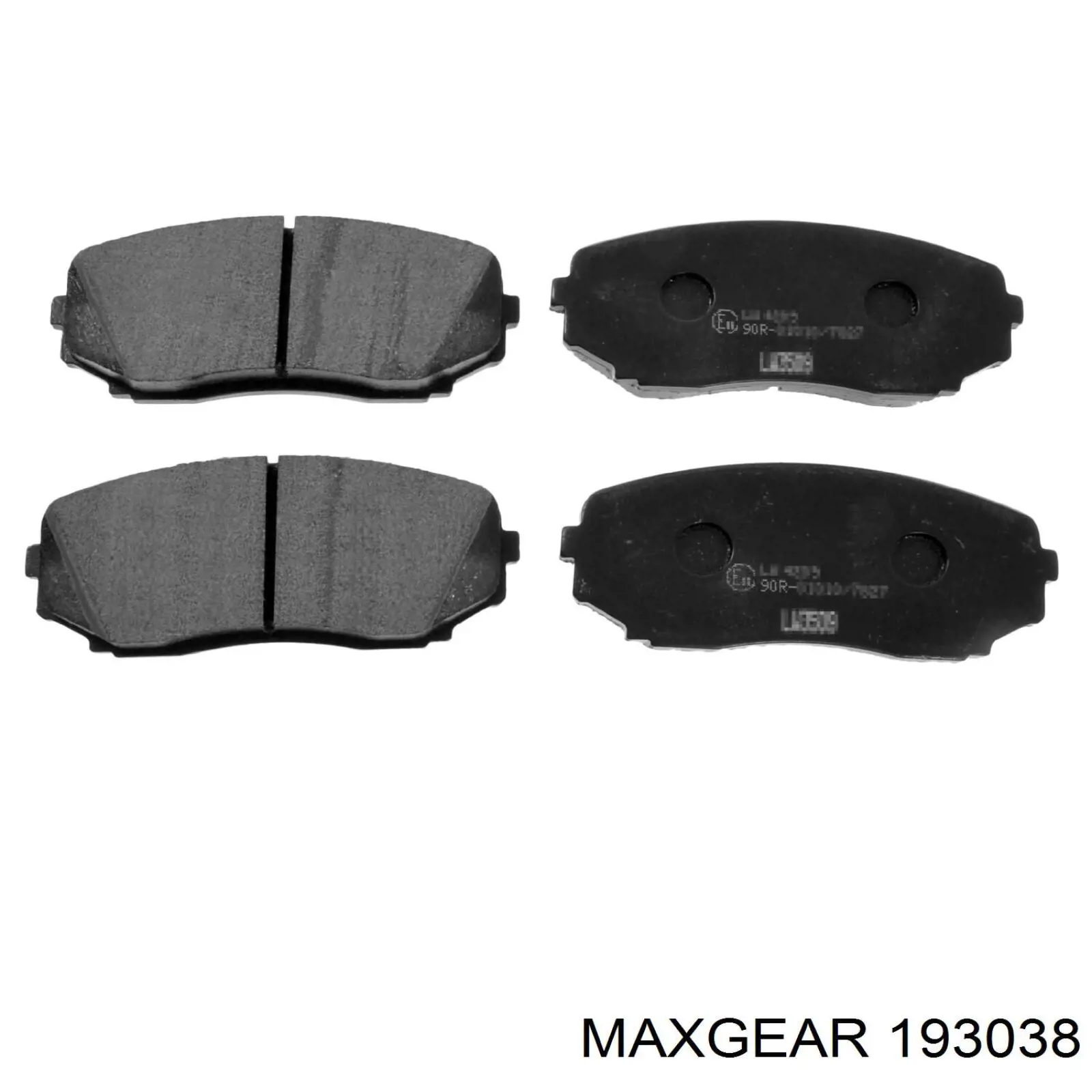 Гальмівні колодки Maxgear 193038 ціна, від 25.34 USD