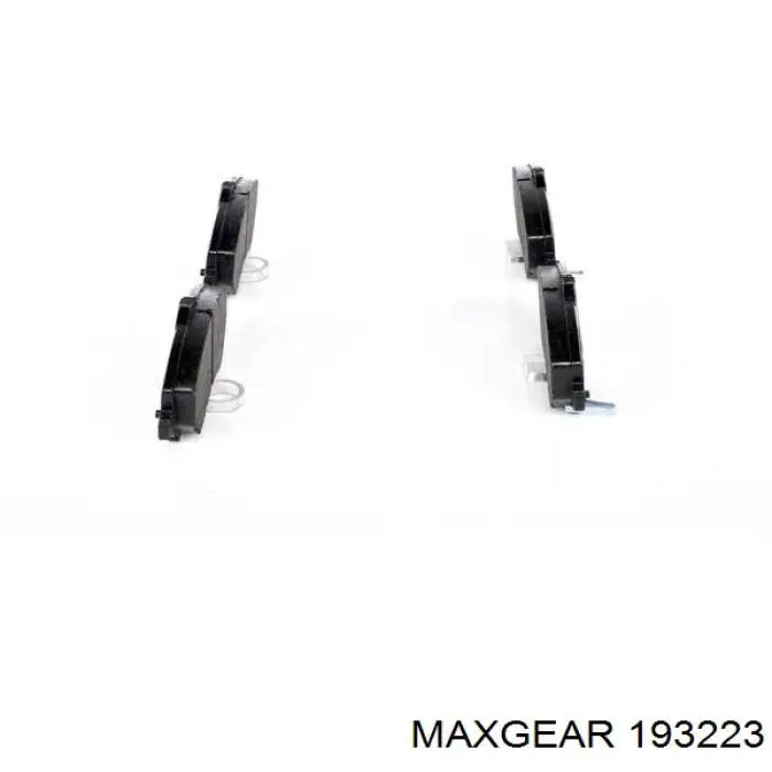 Барабан гальмівний задній 193223 Maxgear