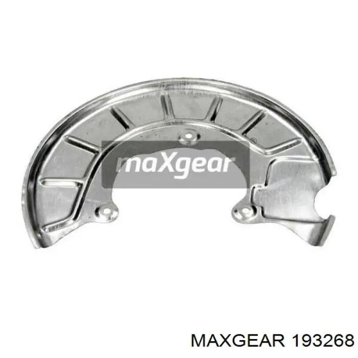 Захист гальмівного диска, переднього, лівого 193268 Maxgear