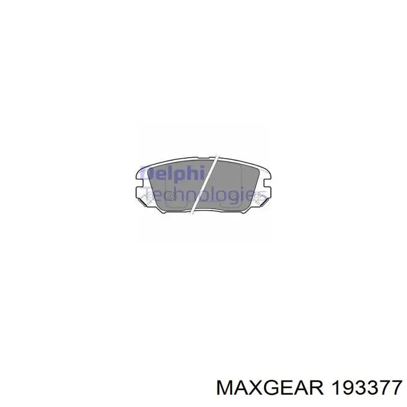 Тормозні колодки Maxgear 193377