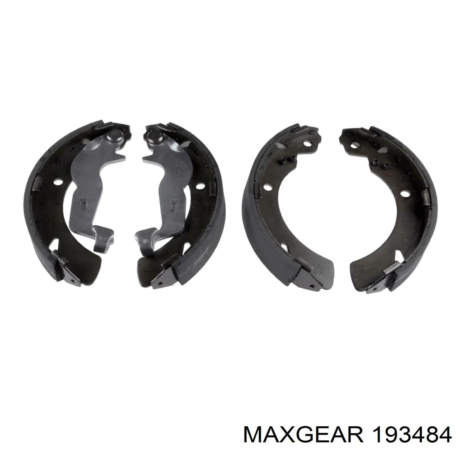 Колодки гальмові задні, барабанні Maxgear 193484 ціна, від 17.99 USD