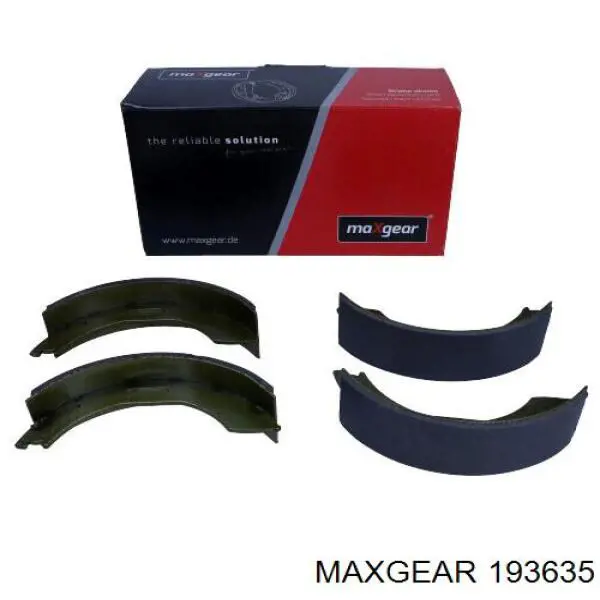 Колодки гальмові задні, барабанні Maxgear 193635 ціна, від 49.70 USD