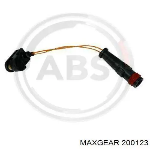 Датчик зносу гальмівних колодок, передній правий 200123 Maxgear