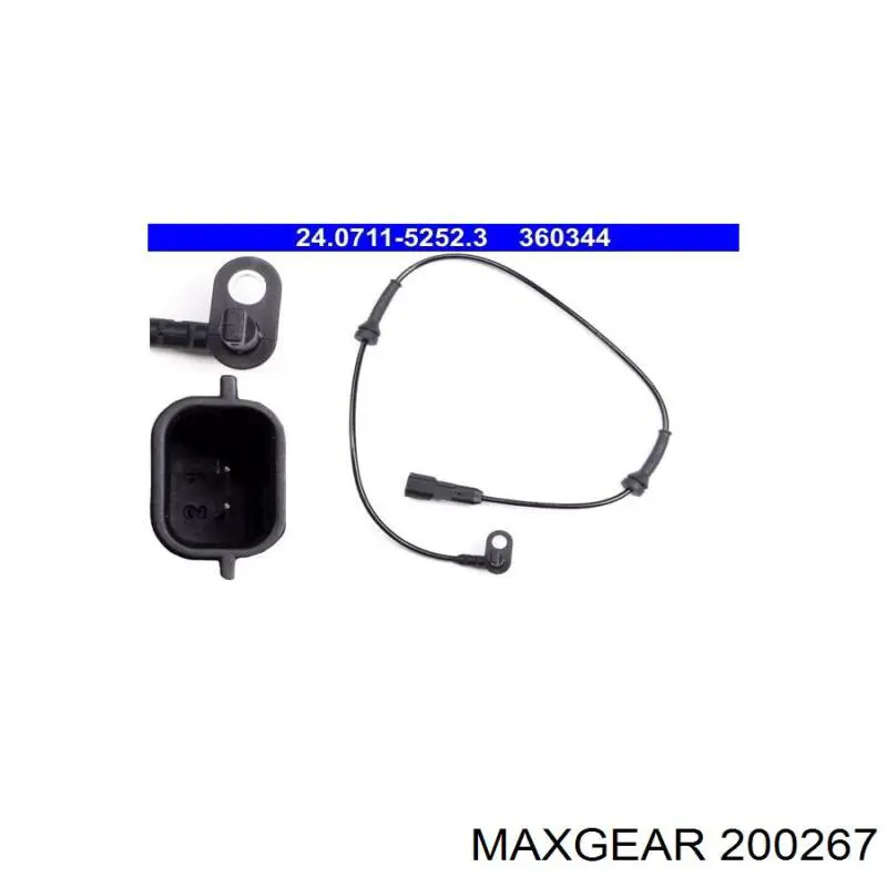 Датчик АБС (ABS) задній Renault (RVI) 479002199R ціна, від 24.37 USD