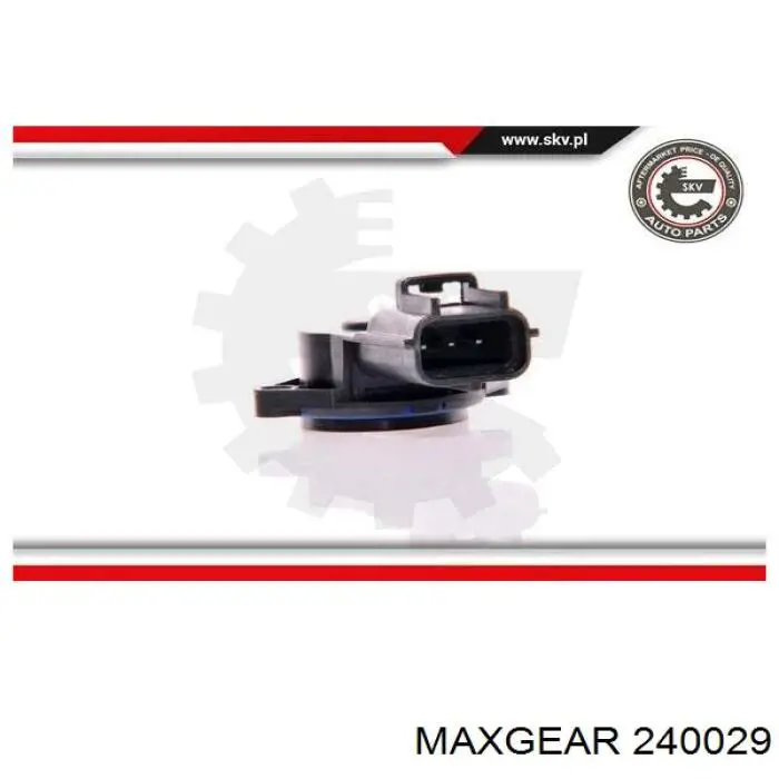 240029 Maxgear датчик положення дросельної заслінки (потенціометр)