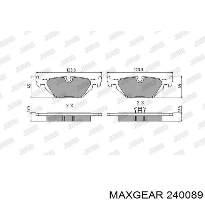 Купити 240089 Maxgear Датчик положення (оборотів) коленвалу