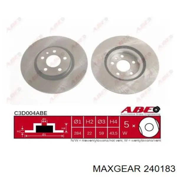 Датчик обертів колінвалу Maxgear 240183 ціна, від 24.28 USD