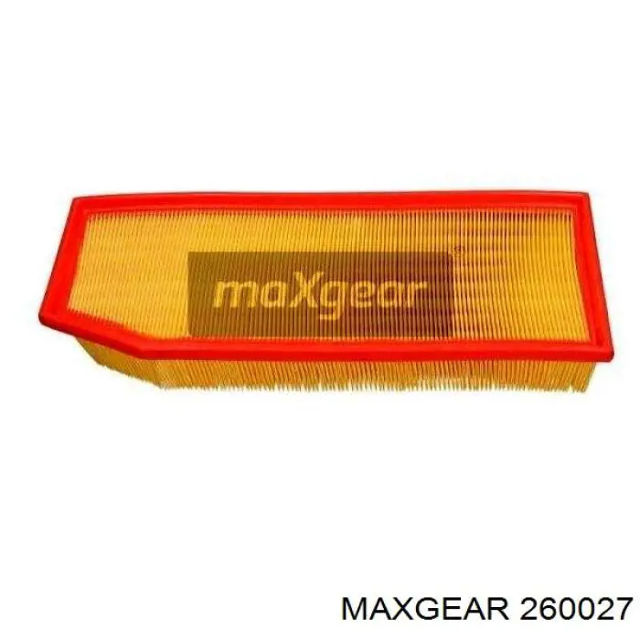 260027 Maxgear Повітряний фільтр двигуна
