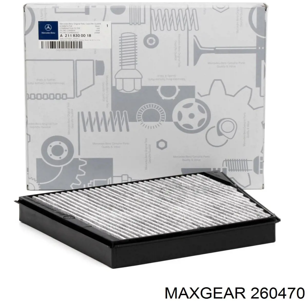 Фільтр салону 260470 Maxgear