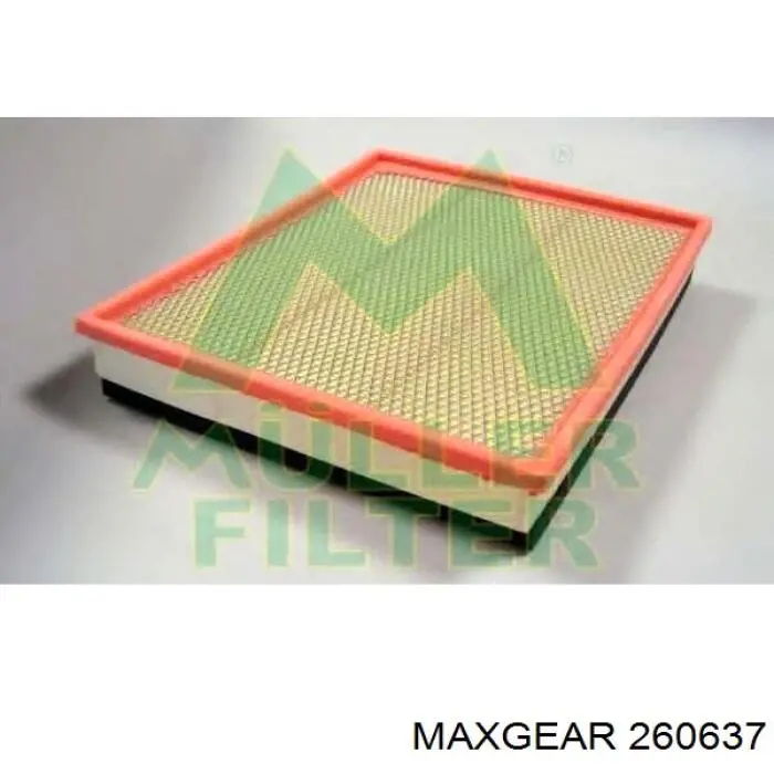 Повітряний фільтр 260637 Maxgear