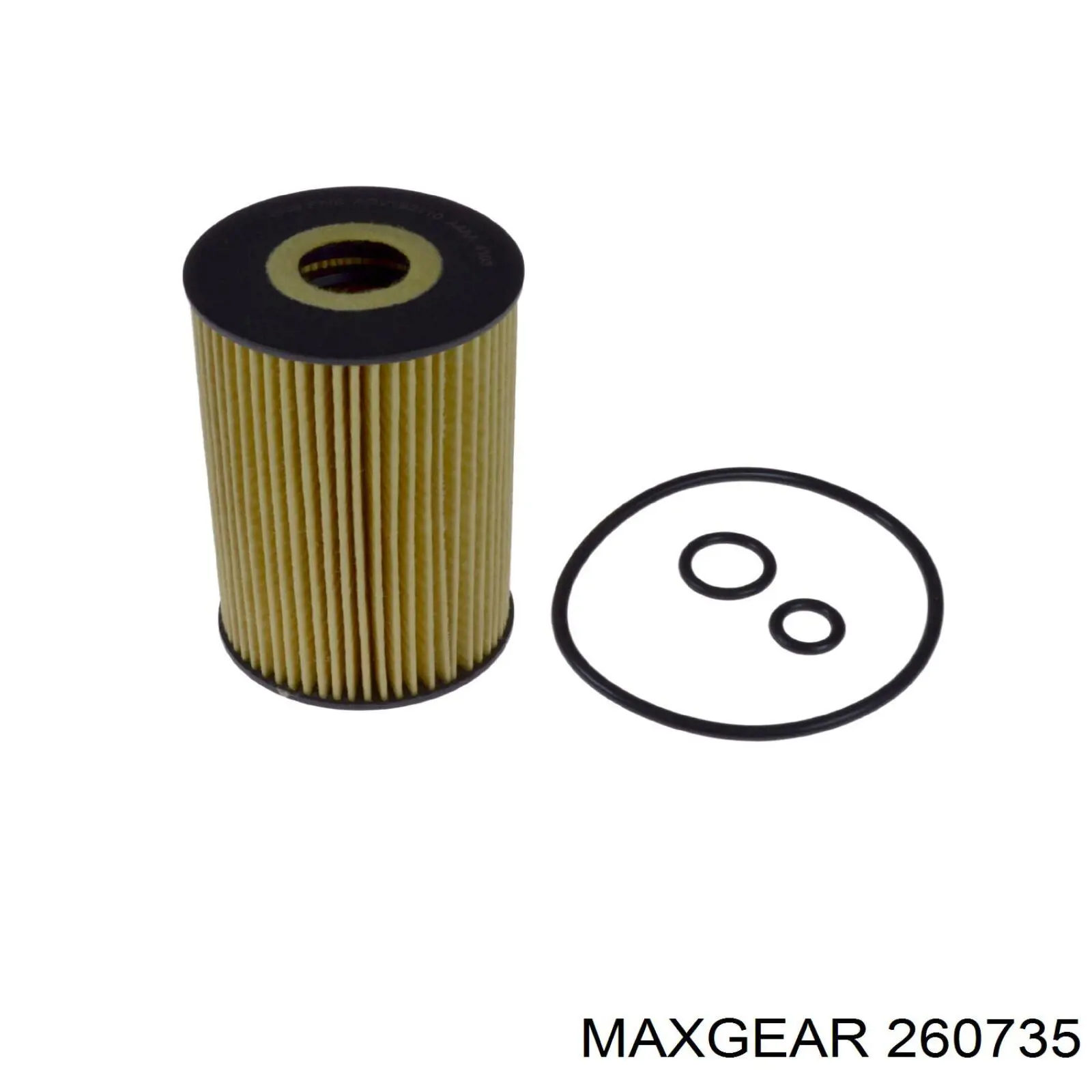 26-0735 Maxgear Фильтр масляный (Вставка)