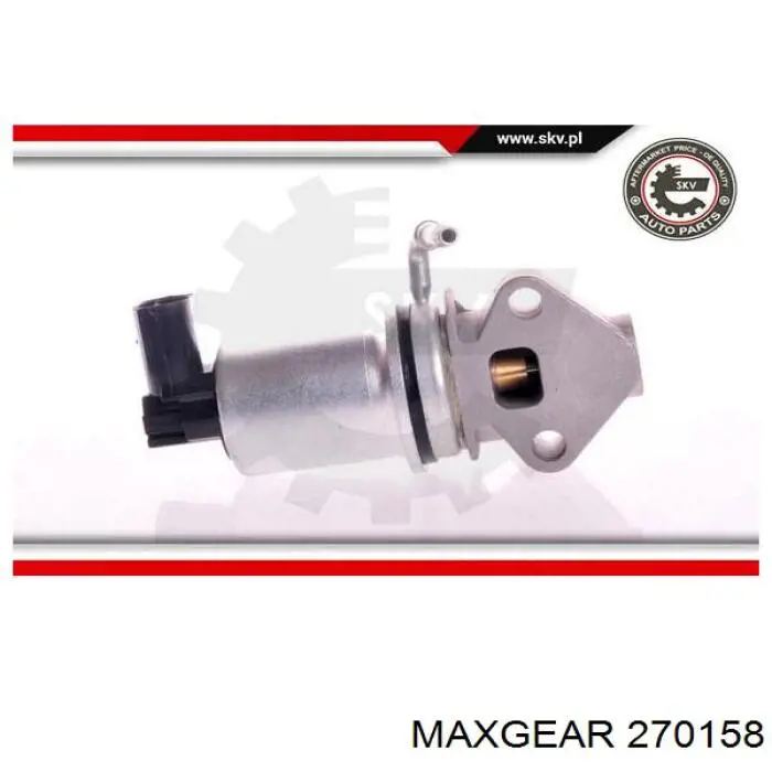 270158 Maxgear клапан egr, рециркуляції газів