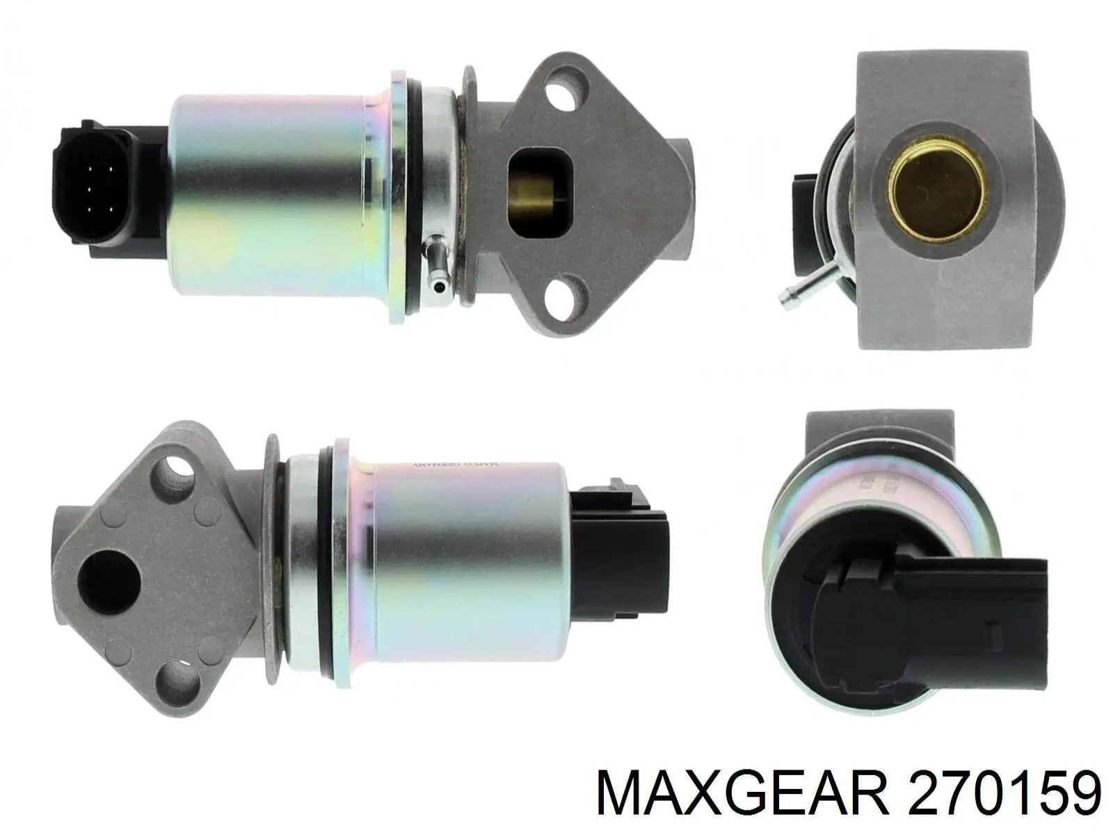 270159 Maxgear клапан egr, рециркуляції газів