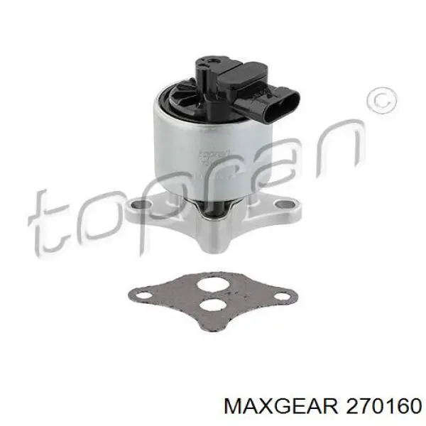270160 Maxgear клапан egr, рециркуляції газів
