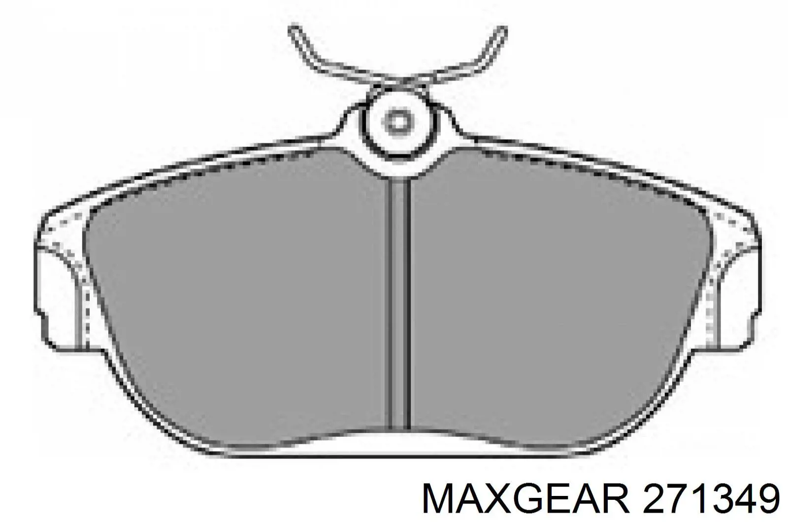 Щуп-індикатор рівня масла в двигуні 271349 Maxgear