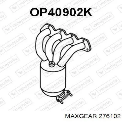55573033 Opel Каталітичний нейтралізатор відпрацьованих газів