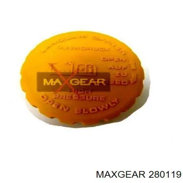 280119 Maxgear кришка/пробка розширювального бачка