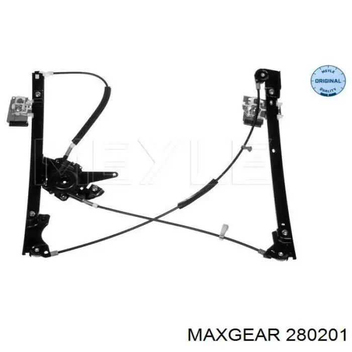 Механізм стеклопідйомника дверей передніх, лівих Maxgear 280201