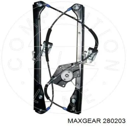 Купити 280203 Maxgear Механізм стеклопідйомника водійських дверей