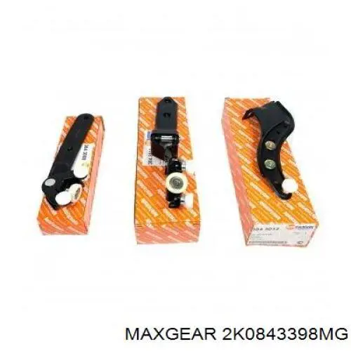 2K0843398MG Maxgear Ролик двері бічної/зсувної, правий нижній