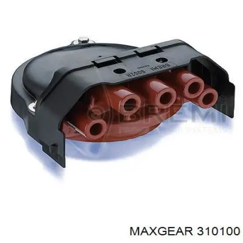 Кришка розподільника запалювання/трамблера 310100 Maxgear