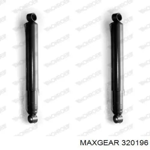 Трос ручного гальма задній, правий/лівий Maxgear 320196 ціна, від 15.38 USD