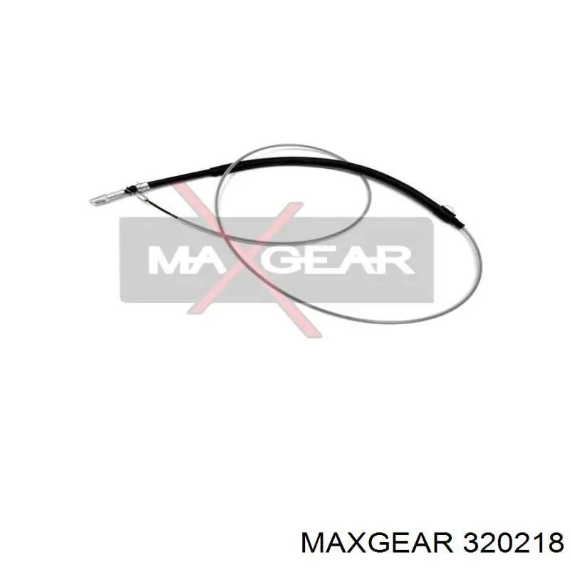 Трос ручного гальма задній, правий/лівий 320218 Maxgear