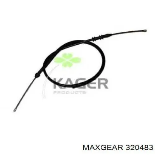 Купити 320483 Maxgear Трос ручного гальма задній, лівий